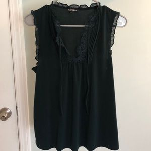 Express Women’s Sleeveless Blouse, Size Sm